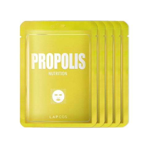 LAPCOS DERMA SHEET MASK 5 PACK - PROPOLIS