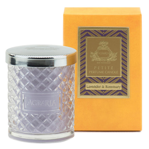 AGRARIA Lavender & Rosemary Petite Crystal Candle