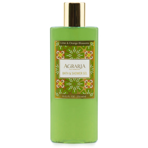 AGRARIA Lime & Orange Blossoms Bath & Shower Gel