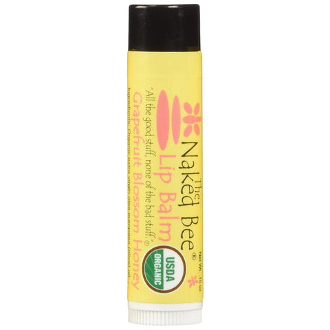 THE NAKED BEE Grapefruit Blossom Honey Lip Balm