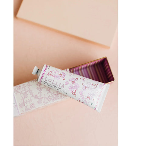 LOLLIA RELAX NO. 08 LAVENDER & HONEY SHEA BUTTER HAND CREME