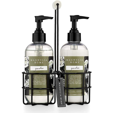 MAGNOLIA HOME SINK CADDY SET - GARDEN