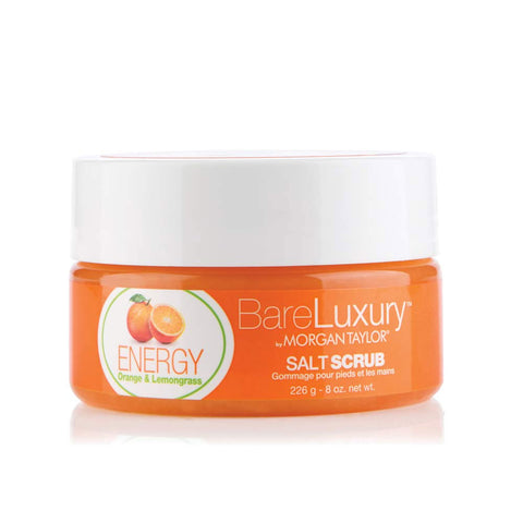 MORGAN TAYLOR SALT SCRUB - ORANGE & LEMONGRASS