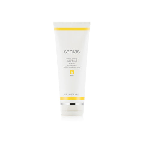 SANITAS Skincare Milk and Honey Sugar Scrub