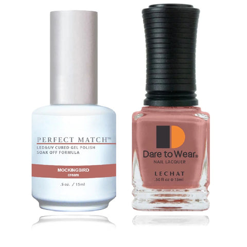 LECHAT Perfect Match Mockinbird Gel Polish & Nail Lacquer