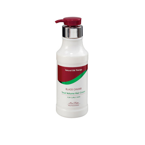 MON PLATIN 742 BLACK CAVIAR TOTAL VOLUME HAIR CREAM FOR CURLY HAIR 400 ML