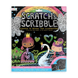 OOLY PRINCESS GARDEN SCRATCH AND SCRIBBLE ART KIT