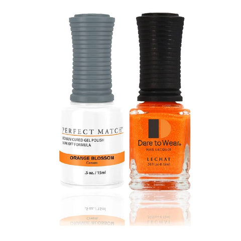 LECHAT Perfect Match ORANGE BLOSSON Gel Polish & Nail Lacquer