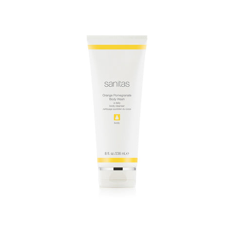 SANITAS Skincare Orange Pomegranate Body Wash