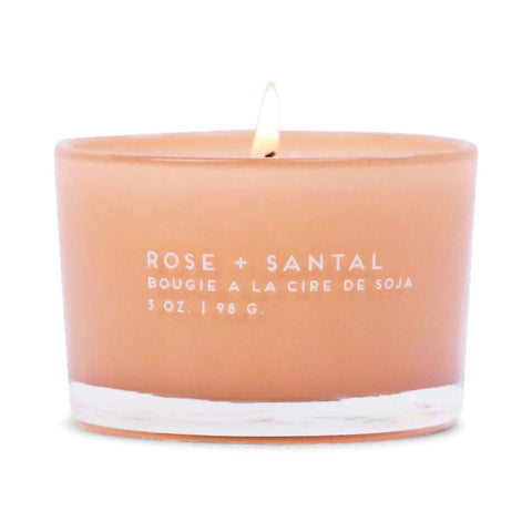PADDYWAX STATEMENT CANDLE - ROSE + SANTAL