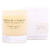 PADDYWAX STATEMENT CANDLE - VANILLA + VIOLET