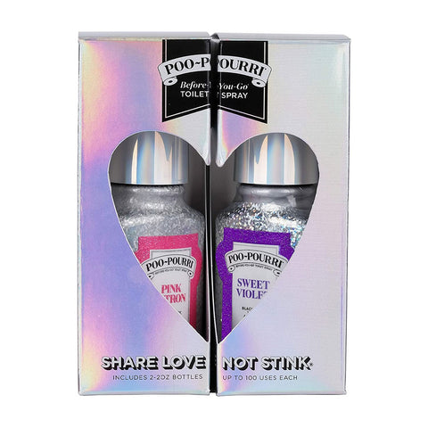 POO-POURRI SHARE LOVE NOT STINK GLITTER COLLECTION GIFT SET