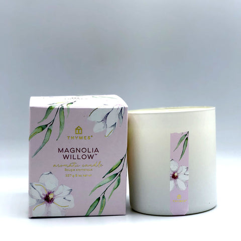 THYMES MAGNOLIA WILLOW POURED CANDLE