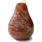 VANCE KITIRA TIMBER PEAR SHAPED CANDLE 3 X 4
