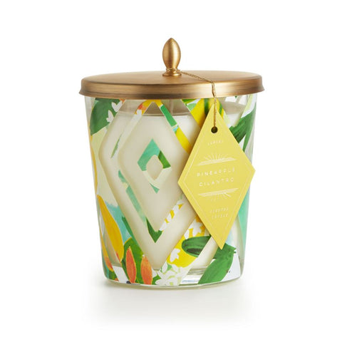 ILLUME Pinapple Cilantro Large Cameo Jar