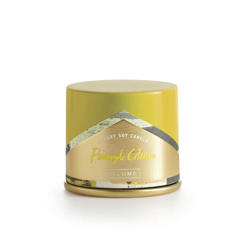 ILLUME LUXURY SOY CANDLE Vanity Tin - PINEAPPLE CILANTRO