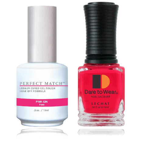 LECHAT Perfect Match Pink Gin Gel Polish & Nail Lacquer