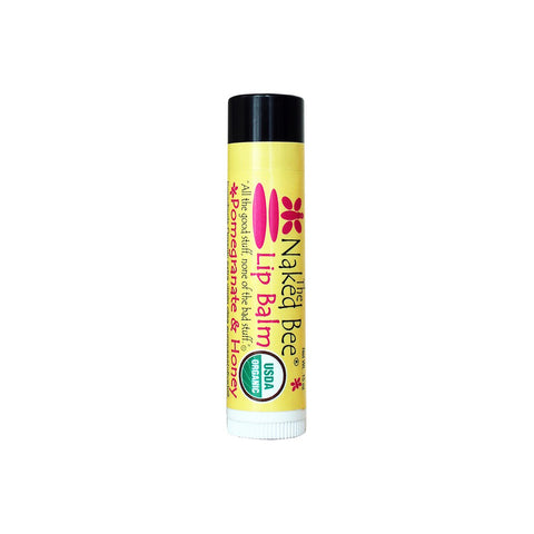 THE NAKED BEE Pomegranate & Honey Lip Balm