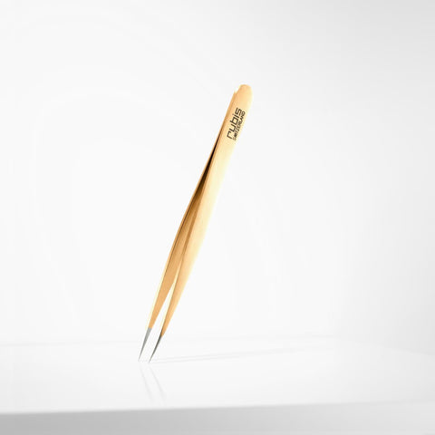 Rubis Switzerland Tweezers Pointer Gold