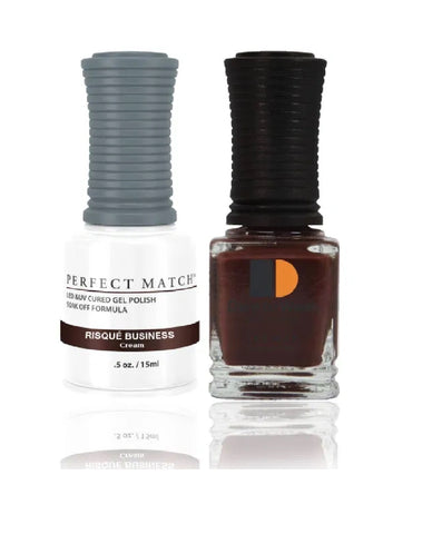 LECHAT Perfect Match Risqué Business Gel Polish & Nail Lacquer