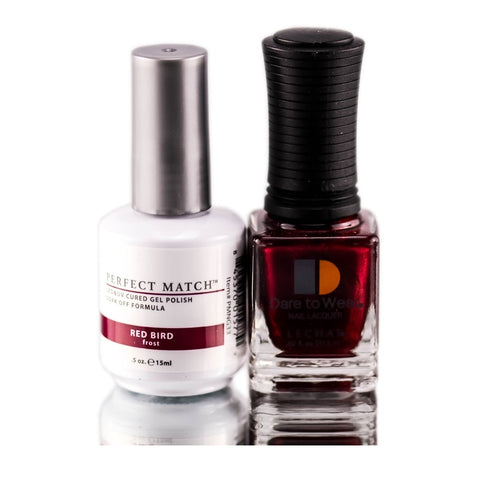 LECHAT Perfect Match Red Bird Gel Polish & Nail Lacquer
