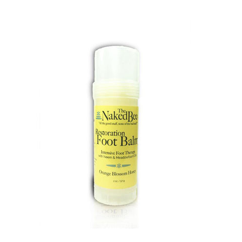 THE NAKED BEE Orange Blossom Honey Restoration Foot Balm
