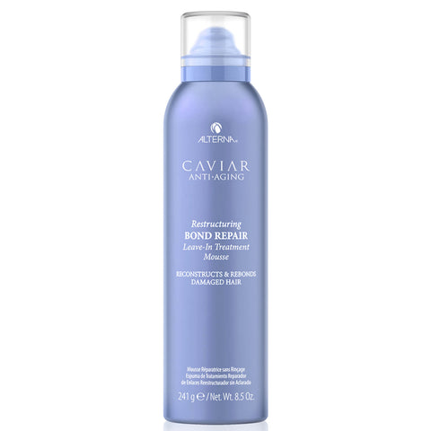ALTERNA HAIRCARE CAVIAR ANTI-AGING RESTRUCTURING BOND REPAIR LEAVE-IN TREATMENT MOUSSE