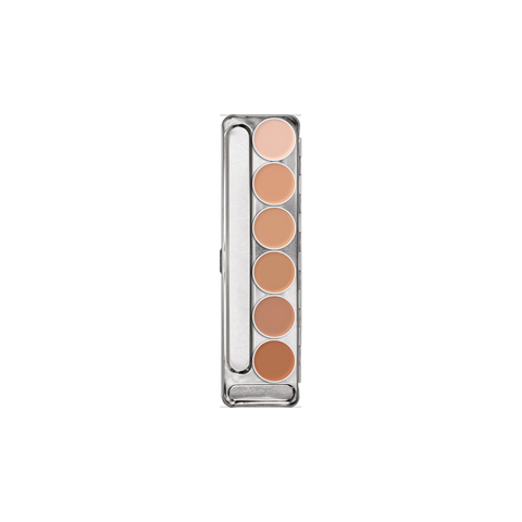 KRYOLAN SUPRACOLOR PALETTE 6 COLORS - 1 W - 6 W
