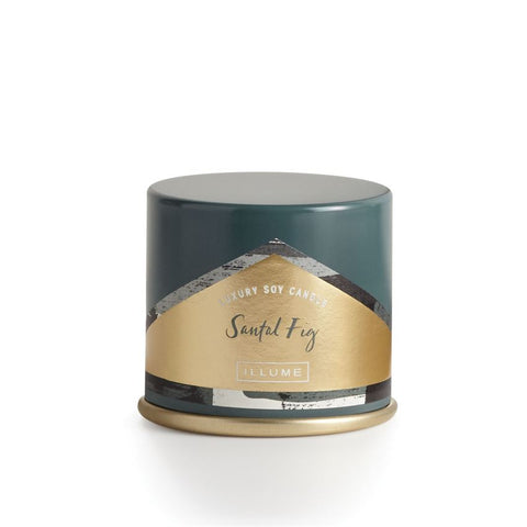 ILLUME LUXURY SOY CANDLE Vanity Tin - SANTAL FIG