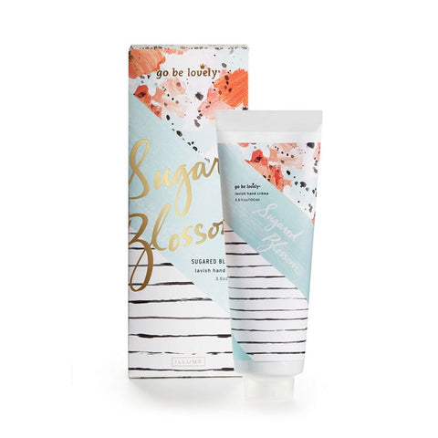 ILLUME GO BE LOVELY LAVISH BOXED HAND CREAM - SUGARED BLOSSOM