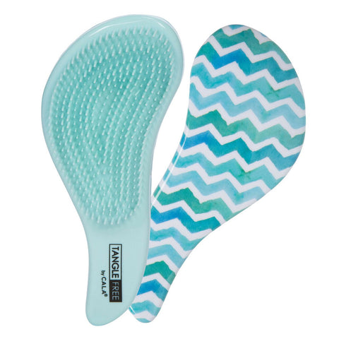 CALA TANGLE-FREE HAIR BRUSH - CHEVRON