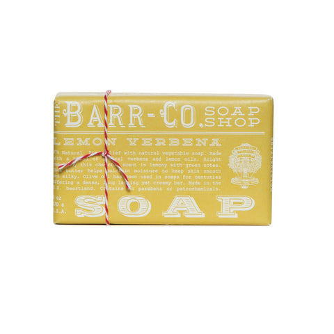 BARR-CO. LEMON VERBENA TRIPLE MILLED BAR SOAP