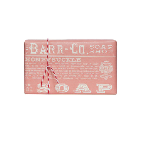 BARR-CO. HONEYSUCKLE TRIPLE MILLED BAR SOAP