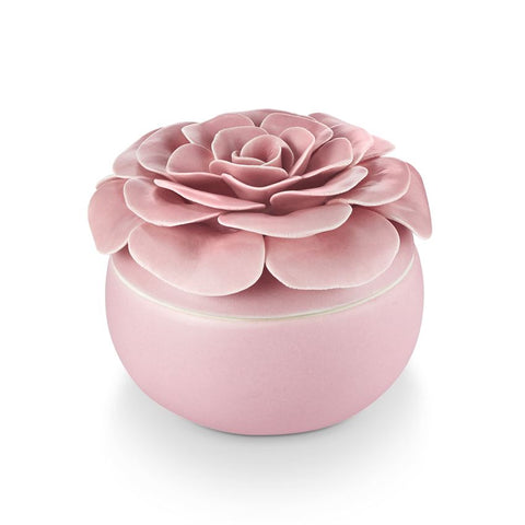 ILLUME Thai Lily Ceramic Flower Candle