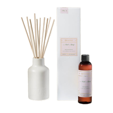 AROMATIQUE THE SMELL OF SPRING REED DIFFUSER SET