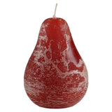 VANCE KITIRA TIMBER PEAR SHAPED CANDLE 3 X 4