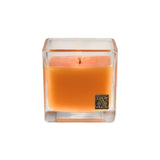 AROMATIQUE VALENCIA ORANGE GLASS CUBE CANDLE