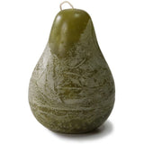 VANCE KITIRA TIMBER PEAR SHAPED CANDLE 3 X 4