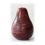 VANCE KITIRA TIMBER PEAR SHAPED CANDLE 3 X 4