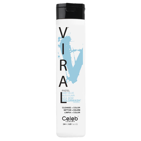CELEB LUXURY VIRAL COLORWASH PASTEL BABY BLUE