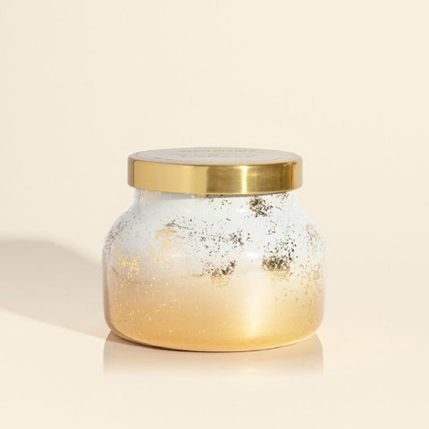 CAPRI BLUE GLIMMER PETITE SIGNATURE JAR - VOLCANO