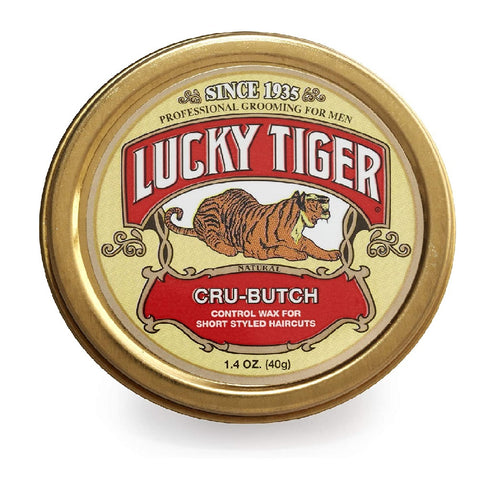 BLUE CO Lucky Tiger CRU-BUTCH & CONTROL WAX TIN