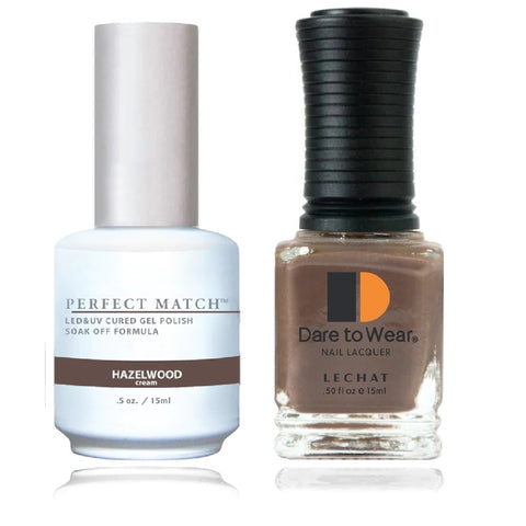 LECHAT Perfect Match HAZELWOOD Gel Polish & Nail Lacquer