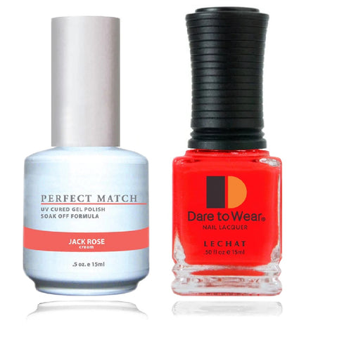 LECHAT Perfect Match Jack Rose Gel Polish & Nail Lacquer