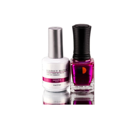 LECHAT Perfect Match Sangria Gel Polish & Nail Lacquer