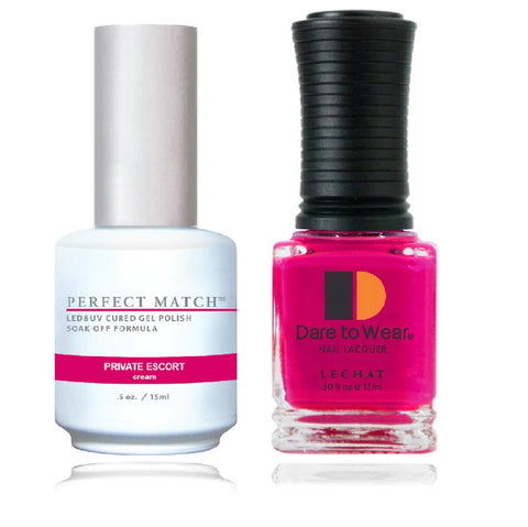 LECHAT Perfect Match PRIVATE ESCORT Gel Polish & Nail Lacquer