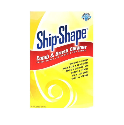BLUE CO Barbicide Ship Shape Comb and Brush Cleaner Powder