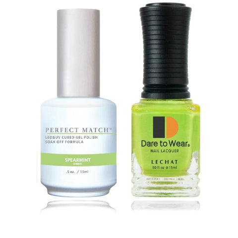 LECHAT Perfect Match SPEARMINT Gel Polish & Nail Lacquer
