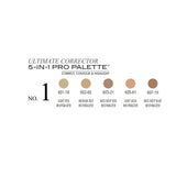 CINEMA SECRETS ULTIMATE CORRECTOR 5-IN-1 PRO PALETTE No.1