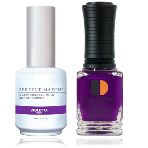 LECHAT Perfect Match VIOLETTA Gel Polish & Nail Lacquer